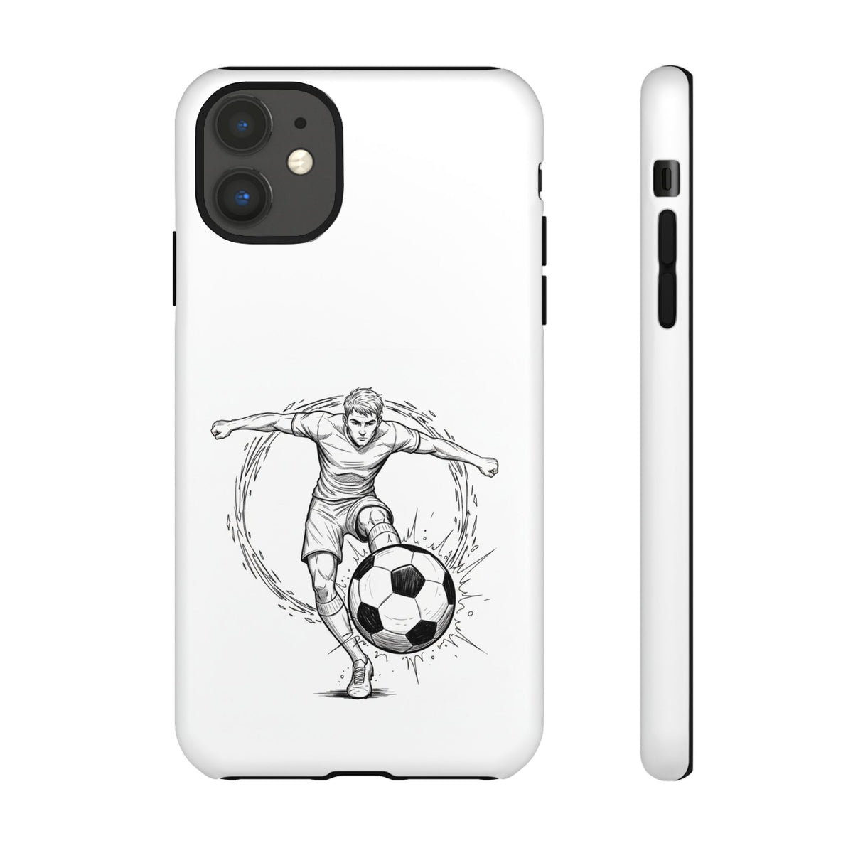 Football Striker Winners Mindset Case