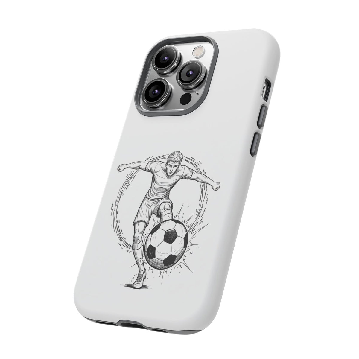 Football Striker Winners Mindset Case