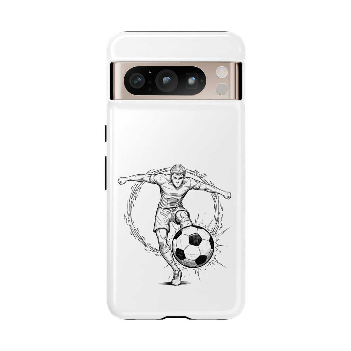 Football Striker Winners Mindset Case