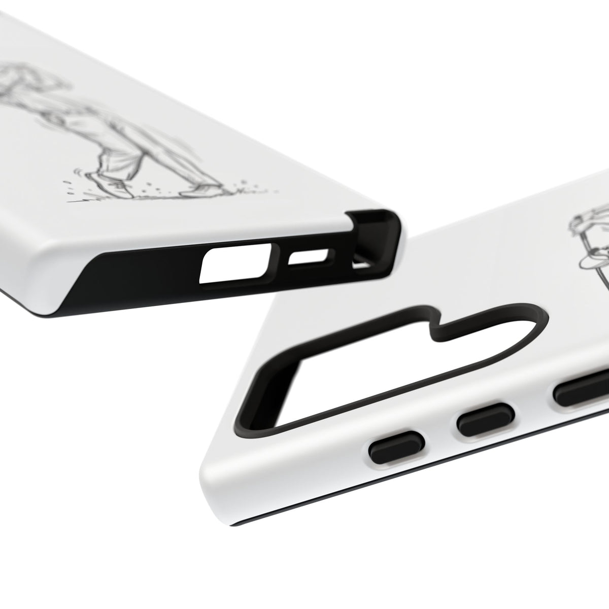 Phone Case, Golf Long Drive Design, Tough Case