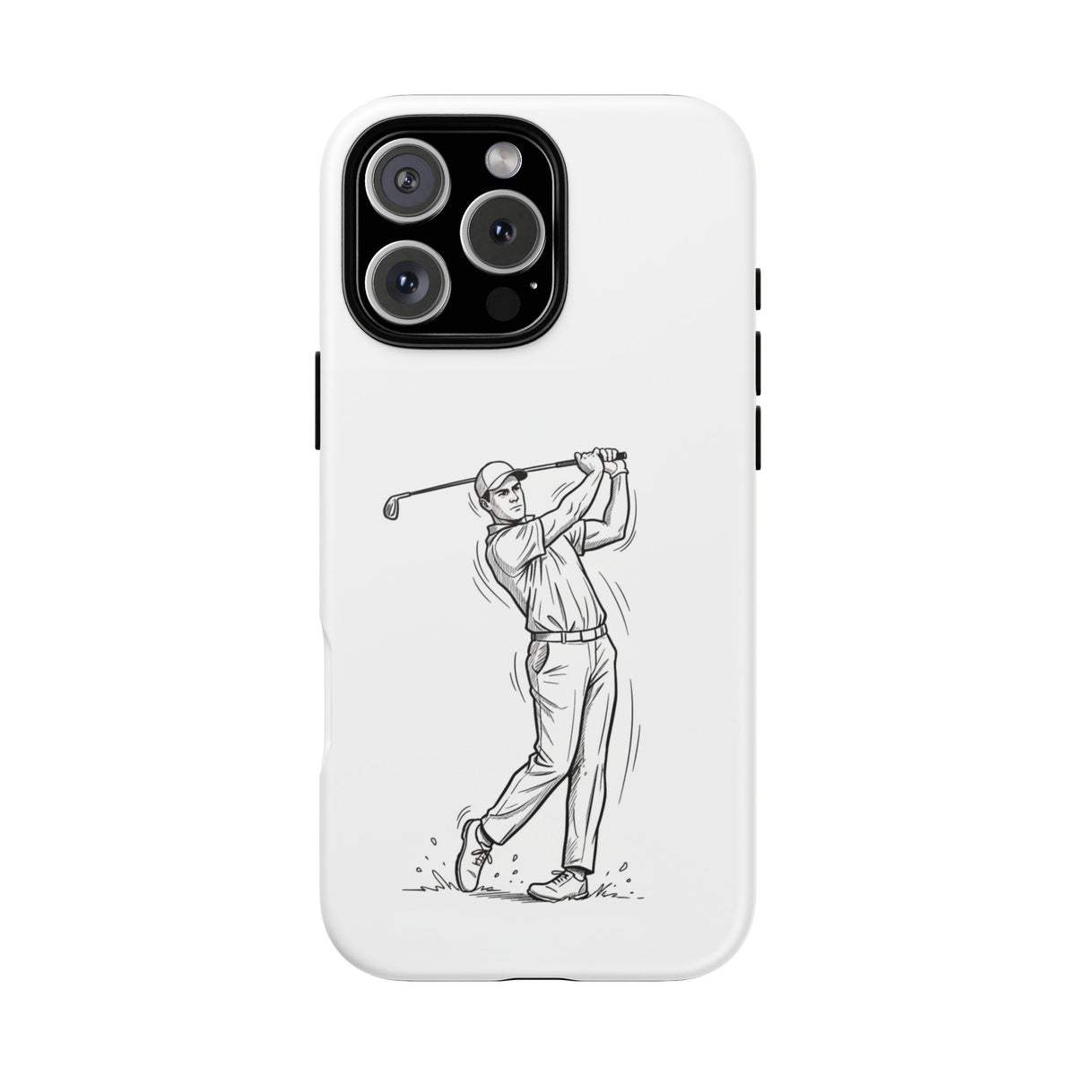 Phone Case, Golf Long Drive Design, Tough Case