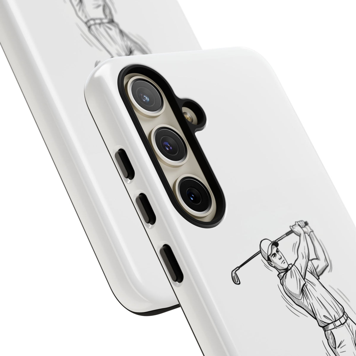 Phone Case, Golf Long Drive Design, Tough Case