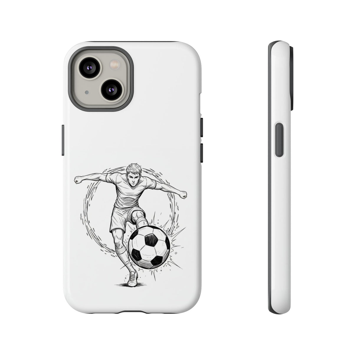 Football Striker Winners Mindset Case