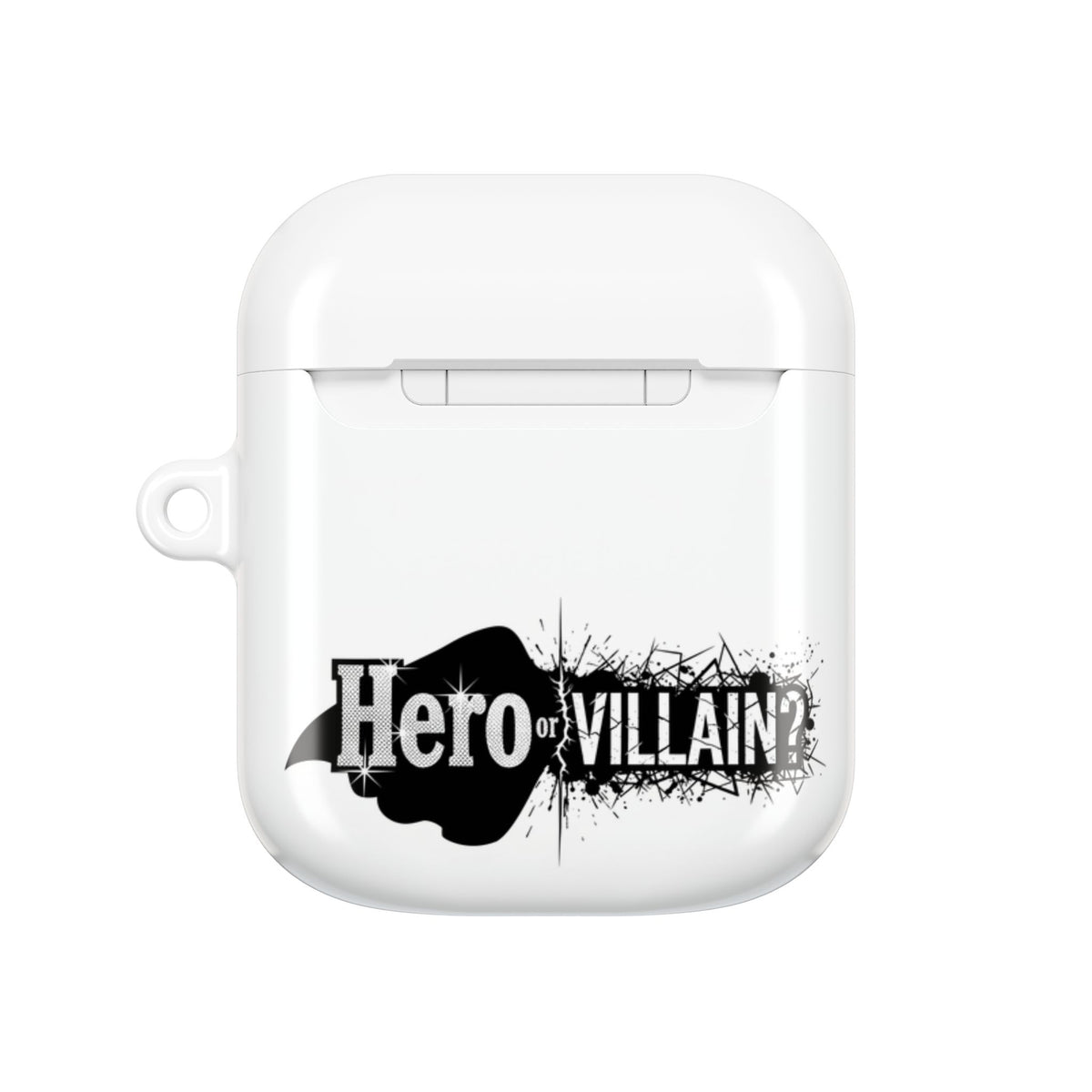 AirPods Case Protective Cover  - Hockey Goalie Design | Hero or Villain -  'You Decide'