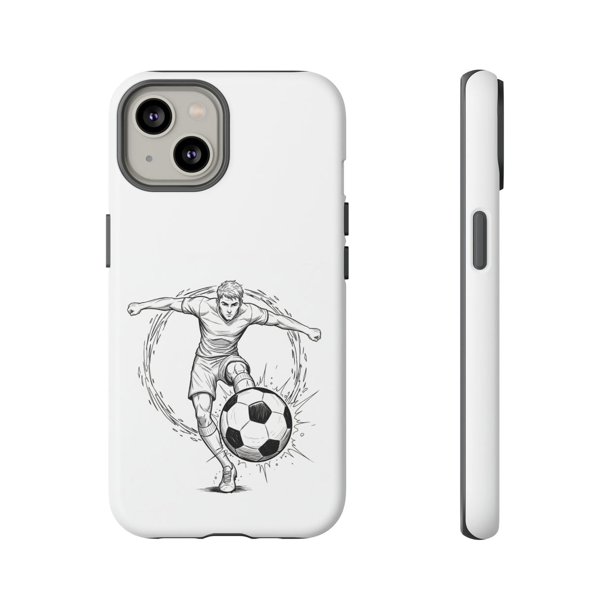 Football Striker Winners Mindset Case