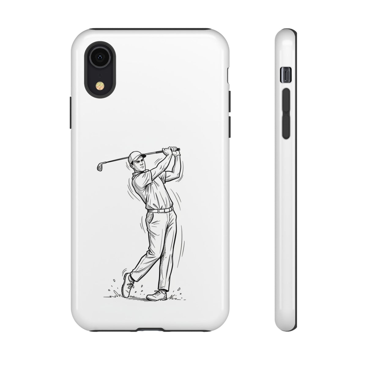 Phone Case, Golf Long Drive Design, Tough Case