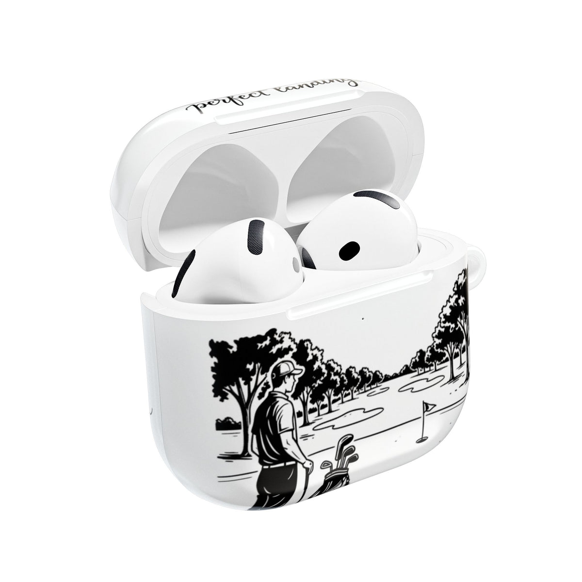 AirPods Case, Golf, perfect landing - the long shot design