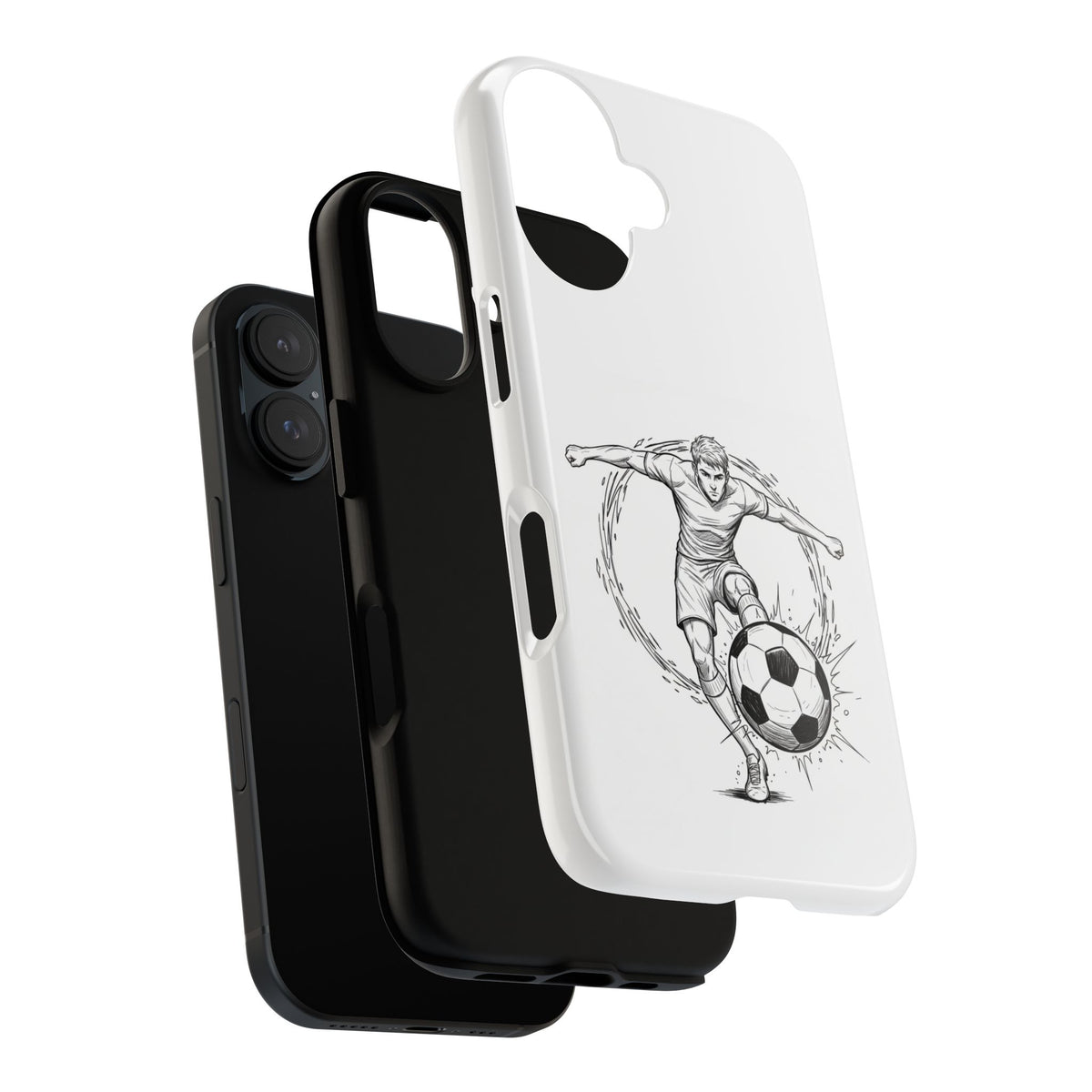 Football Striker Winners Mindset Case