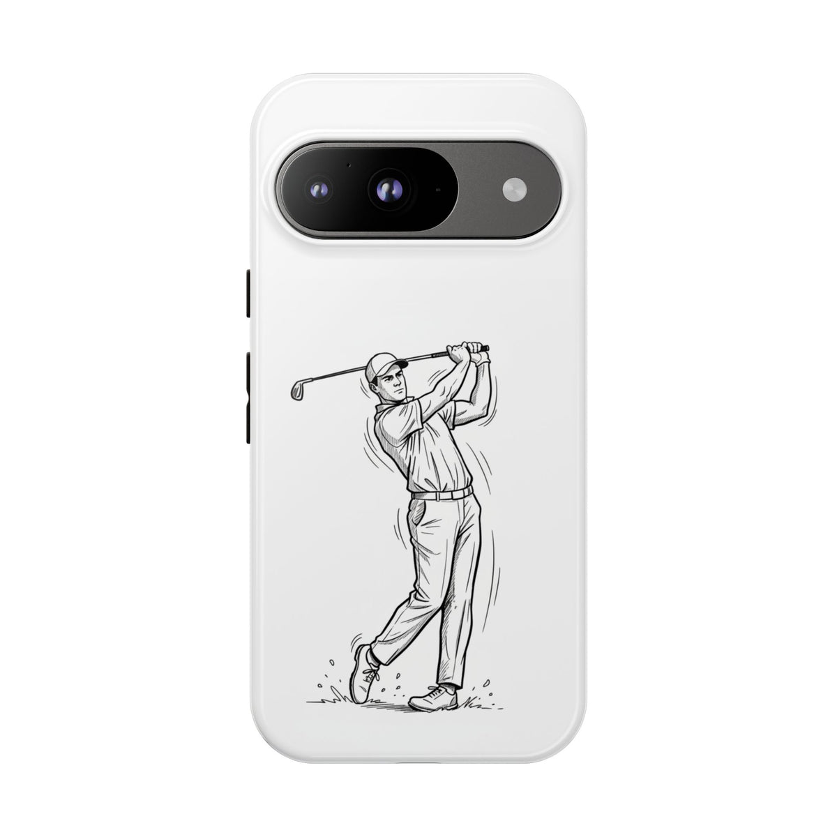 Phone Case, Golf Long Drive Design, Tough Case