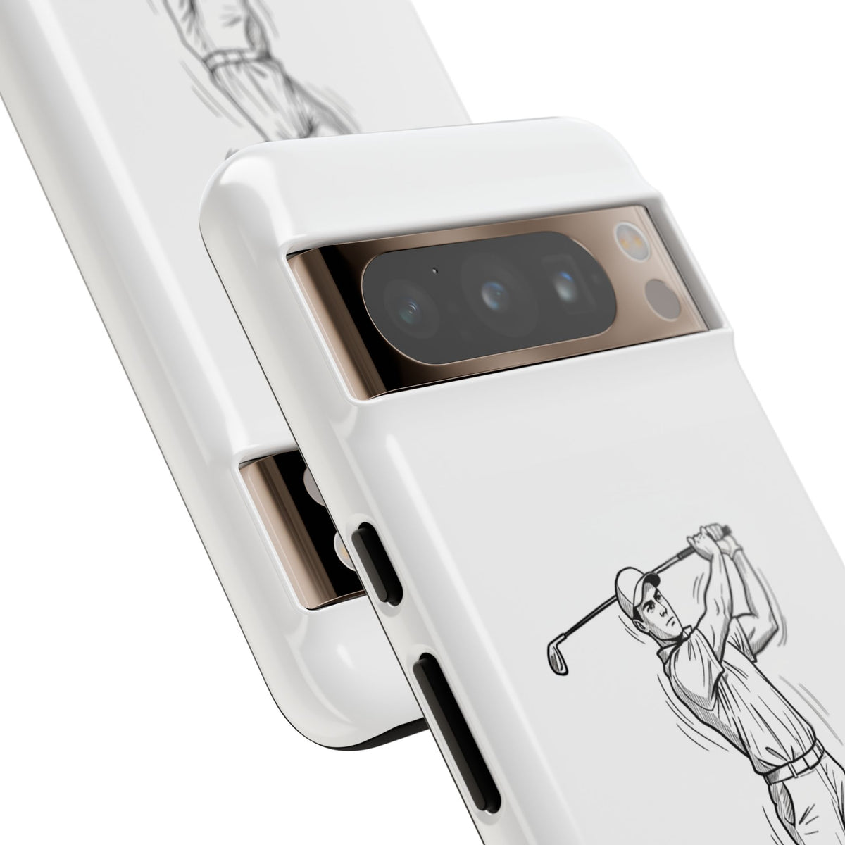 Phone Case, Golf Long Drive Design, Tough Case