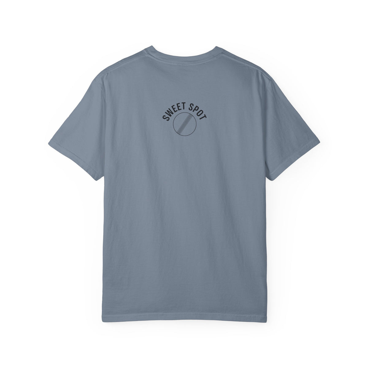 T Shirt, Cricket Batsman Minimalist Sketch Design (Large image), Cotton, Various Colours