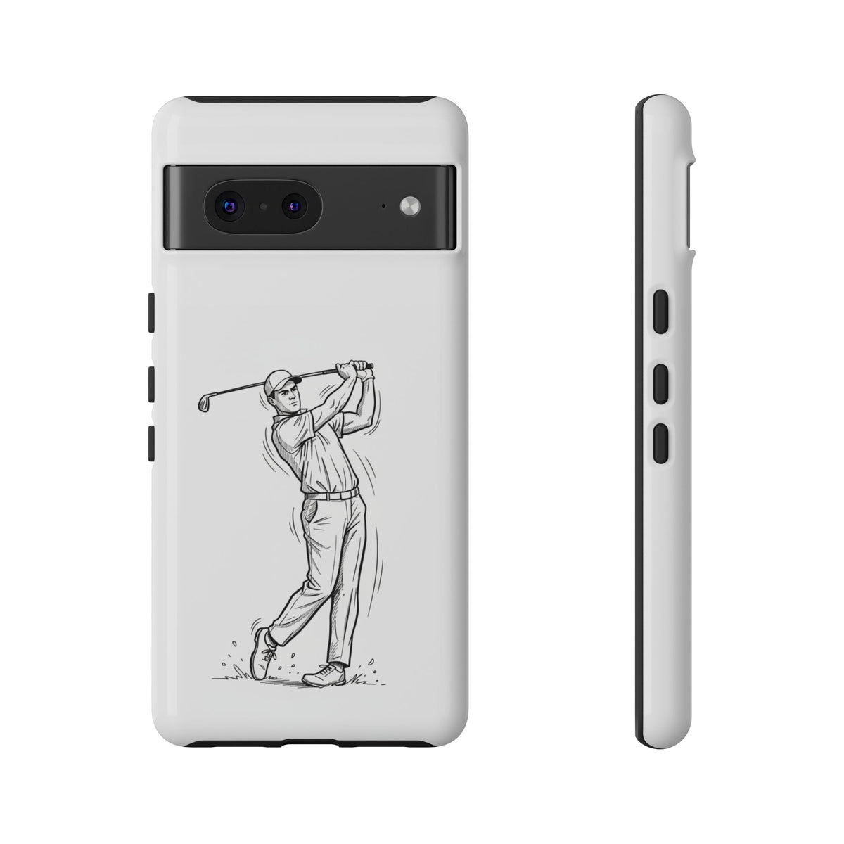 Phone Case, Golf Long Drive Design, Tough Case