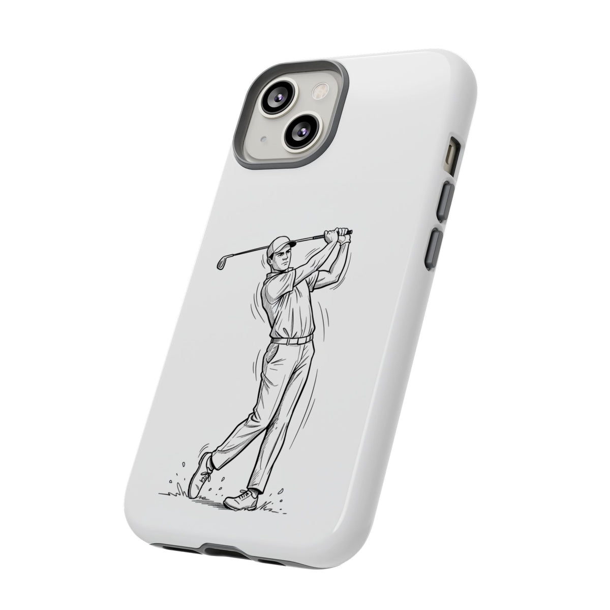 Phone Case, Golf Long Drive Design, Tough Case