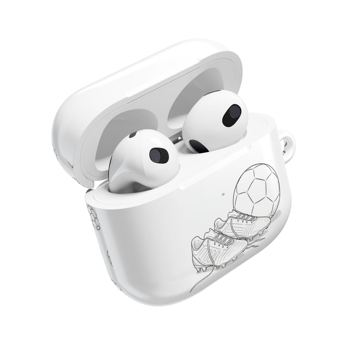 AirPods Case, Football Gear and Repeat Football Sketch design