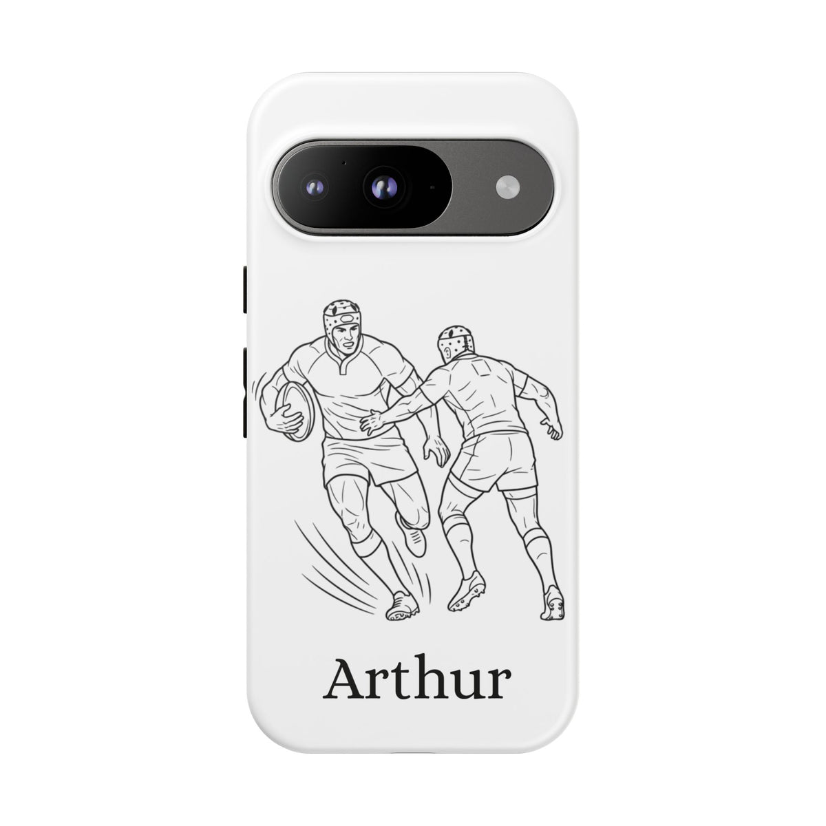 Personalised Phone Case, Rugby sidestep, Tough Case,  Custom Name