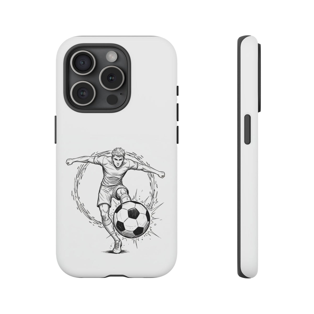 Football Striker Winners Mindset Case