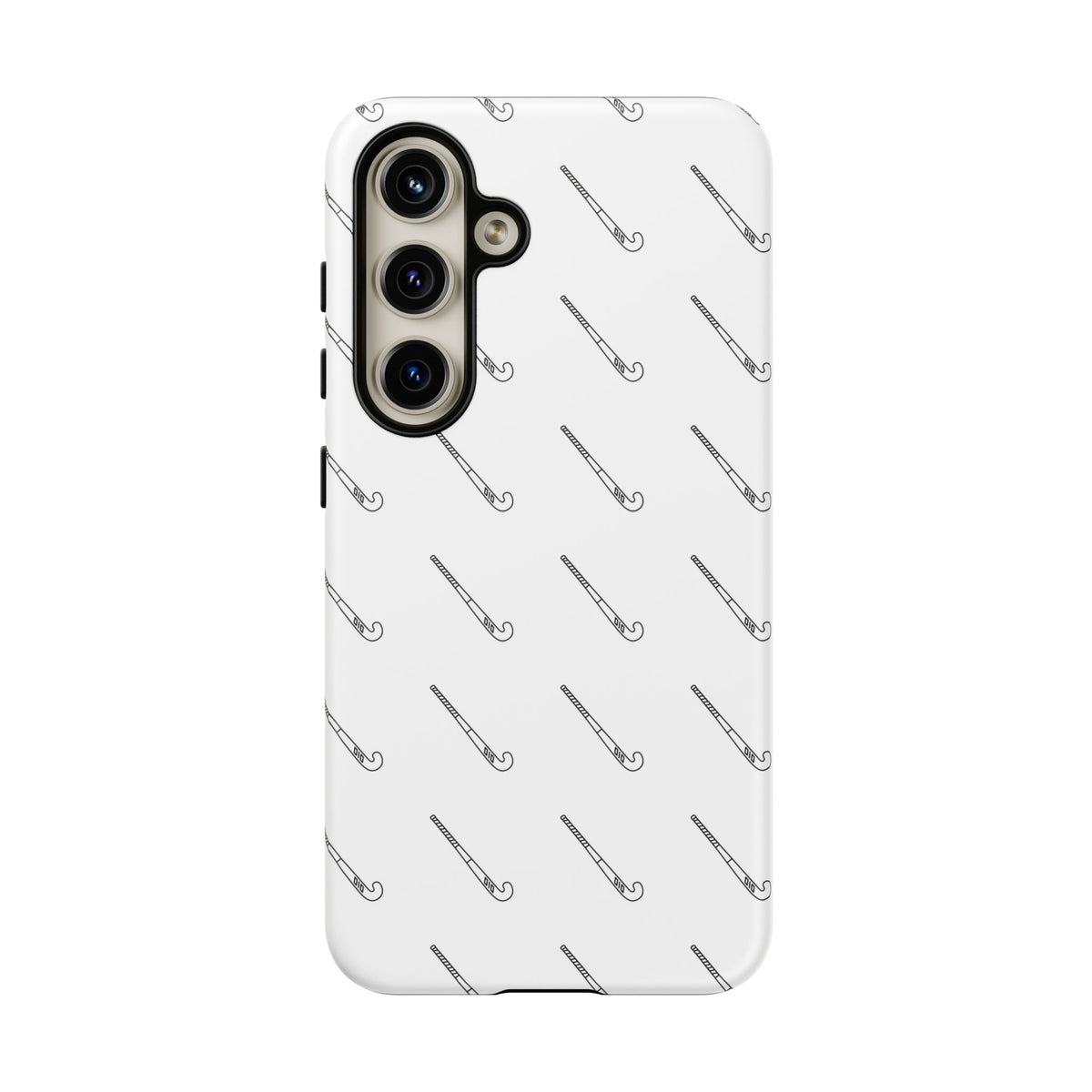 Phone Case, Hockey Stick Pattern, Tough Cases