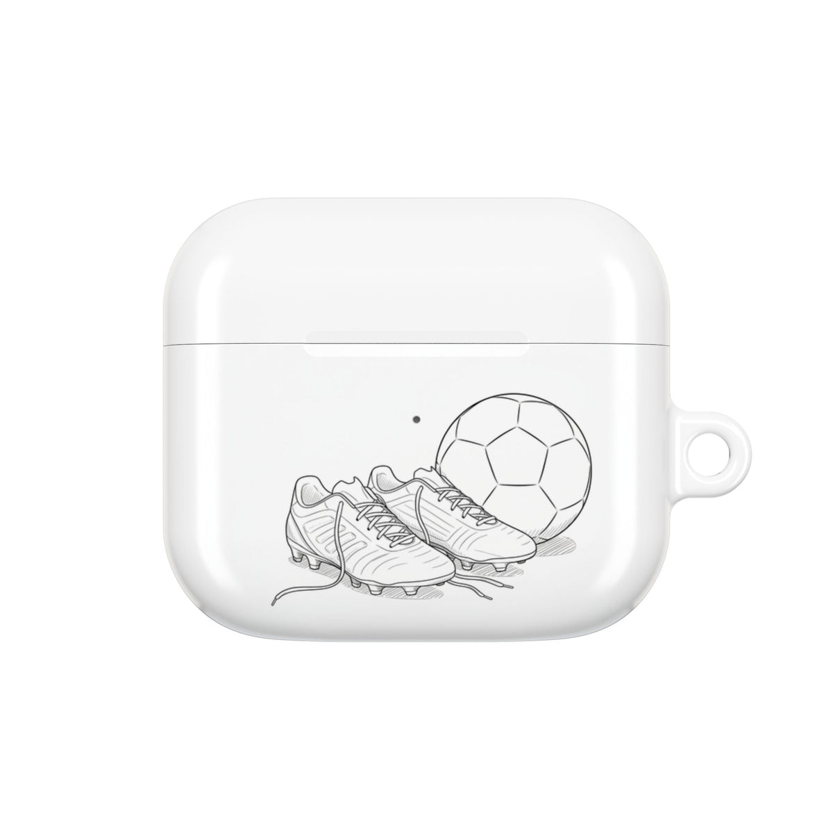 AirPods Case, Football Gear and Repeat Football Sketch design
