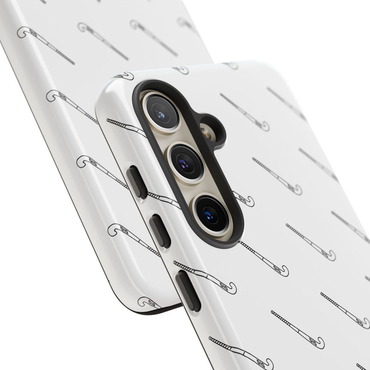 Phone Case, Hockey Stick Pattern, Tough Cases