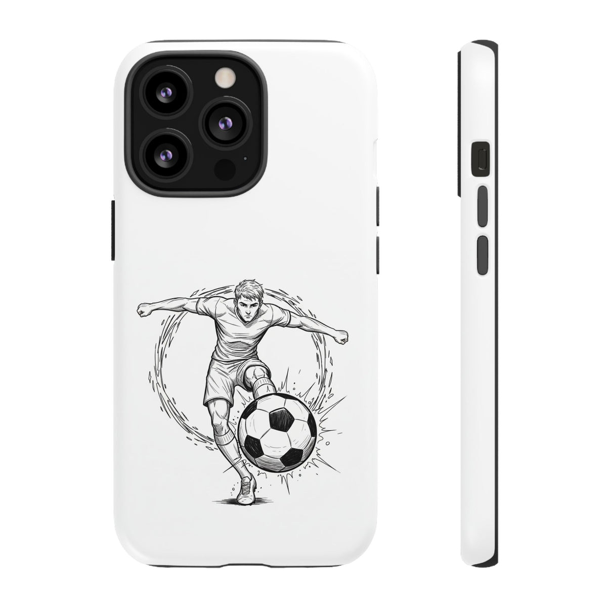 Football Striker Winners Mindset Case