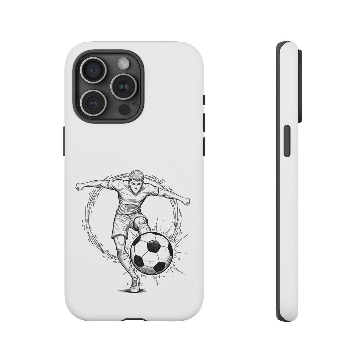 Football Striker Winners Mindset Case