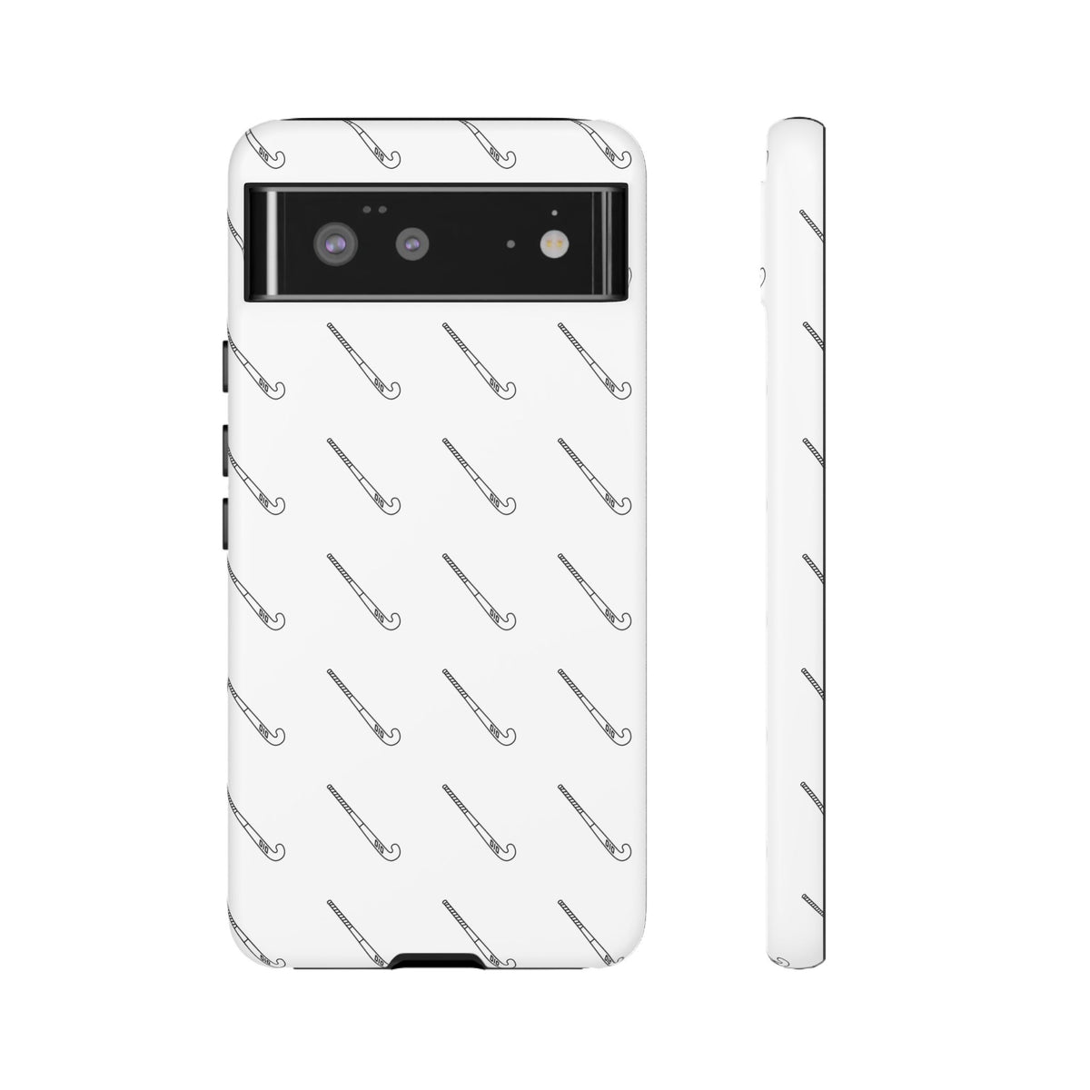 Phone Case, Hockey Stick Pattern, Tough Cases