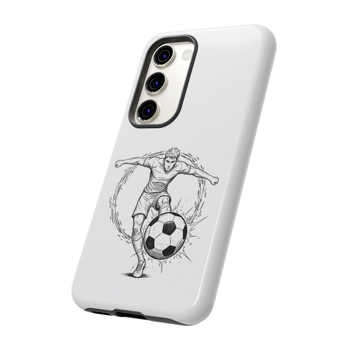 Football Striker Winners Mindset Case