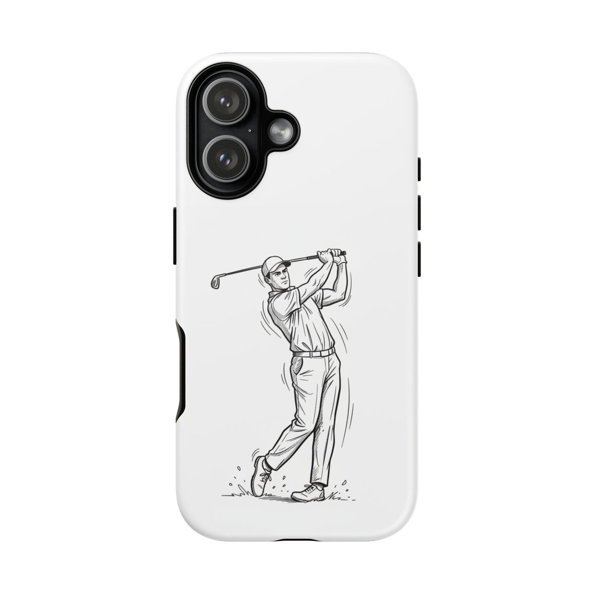 Phone Case, Golf Long Drive Design, Tough Case