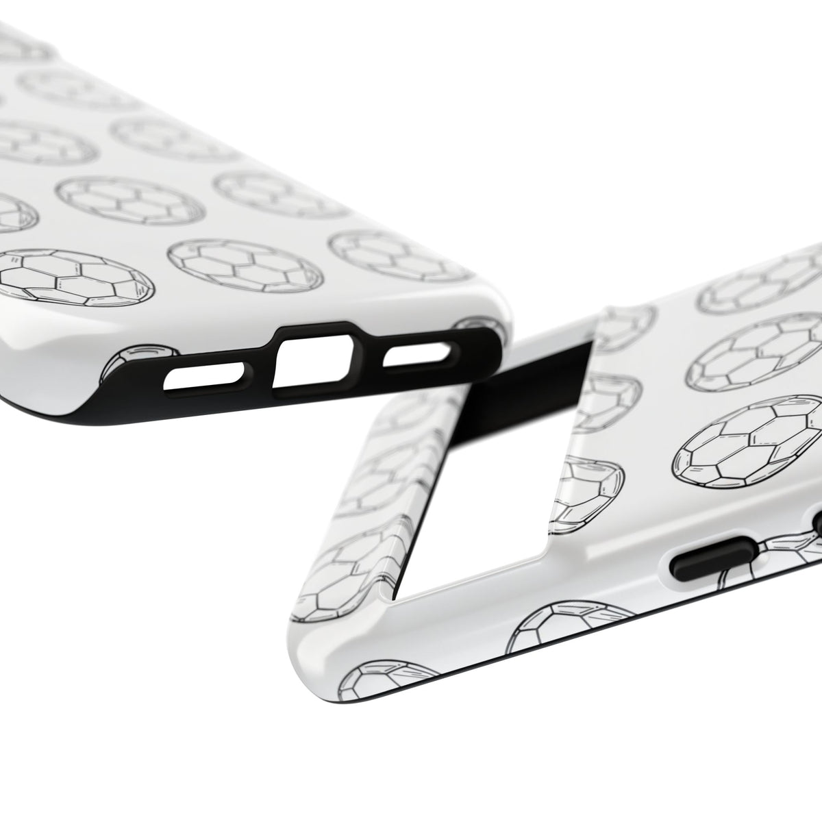 Phone Case, Football Minimalist Football Repeat Design, Tough Case