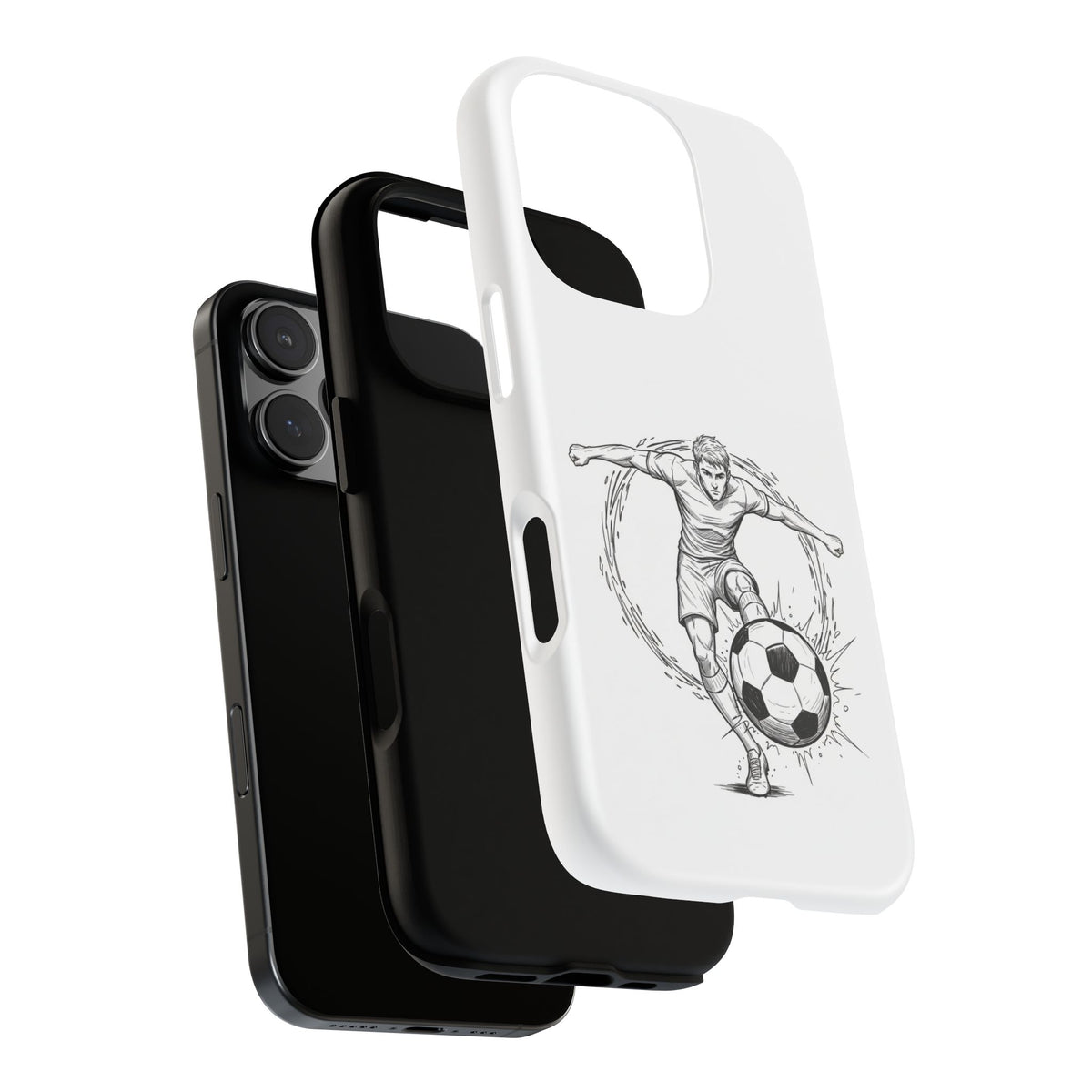 Football Striker Winners Mindset Case