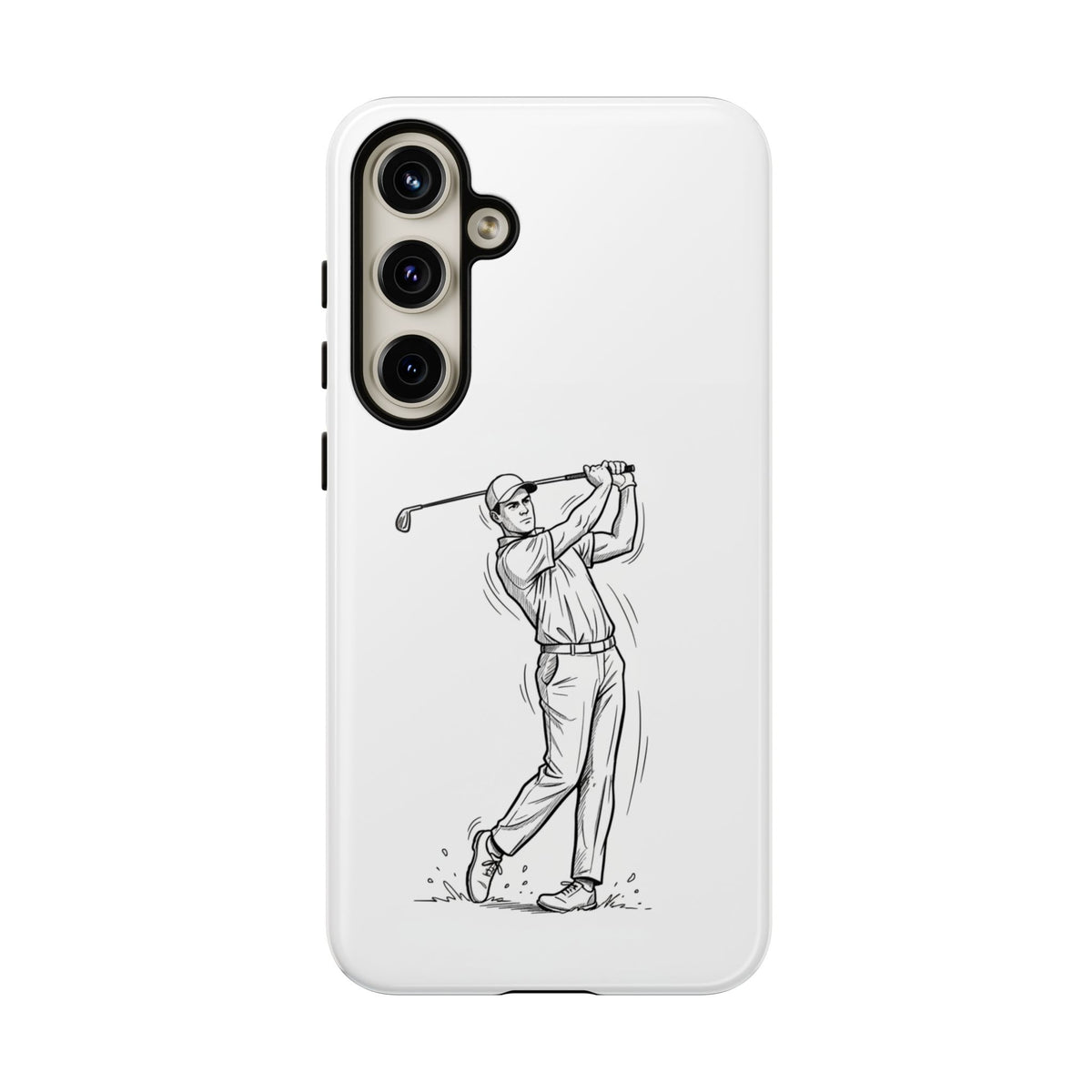 Phone Case, Golf Long Drive Design, Tough Case