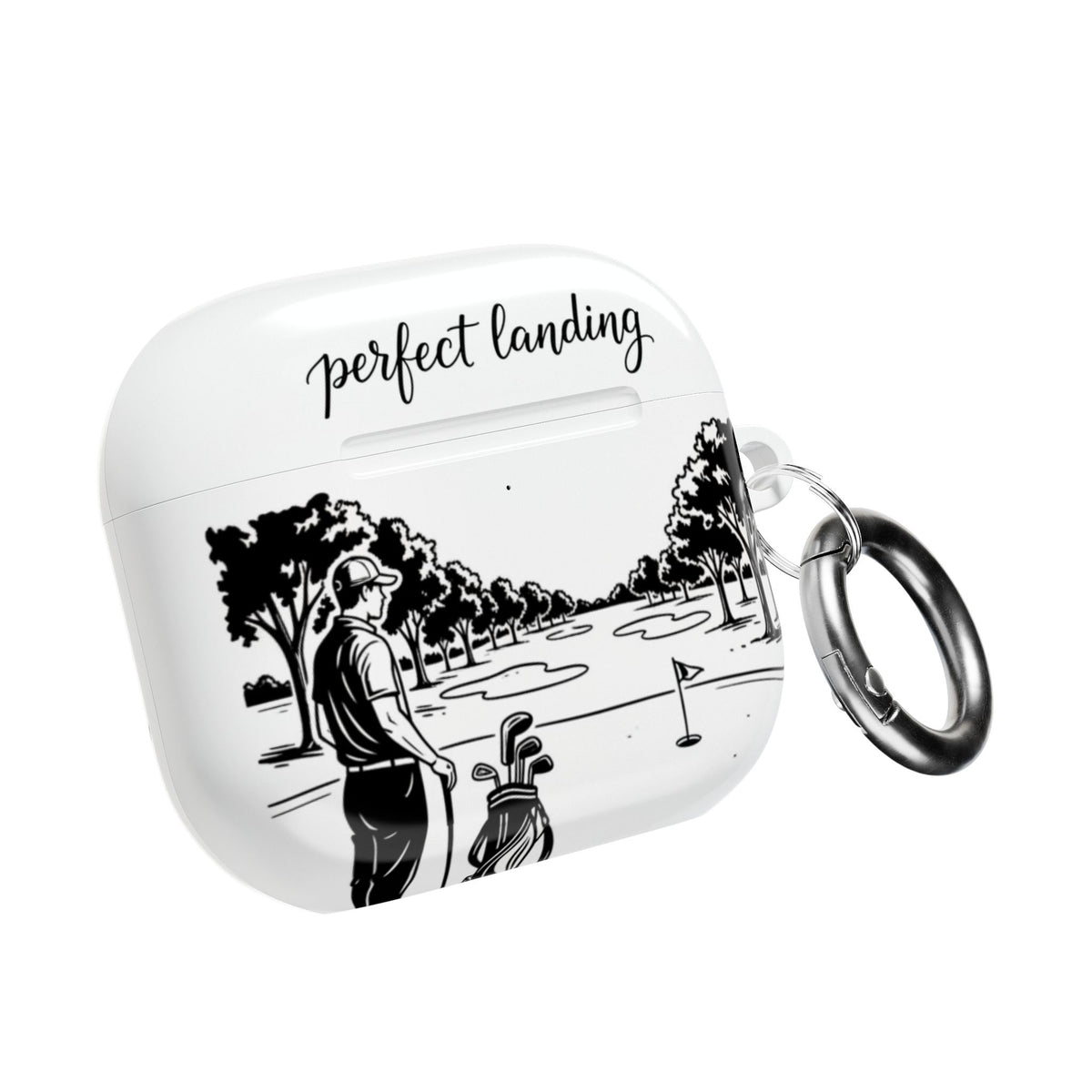 AirPods Case, Golf, perfect landing - the long shot design