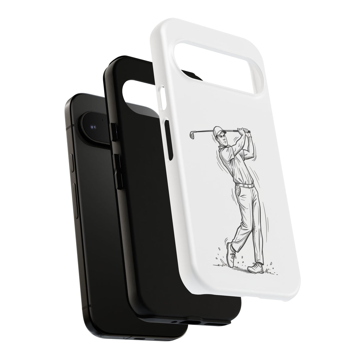Phone Case, Golf Long Drive Design, Tough Case