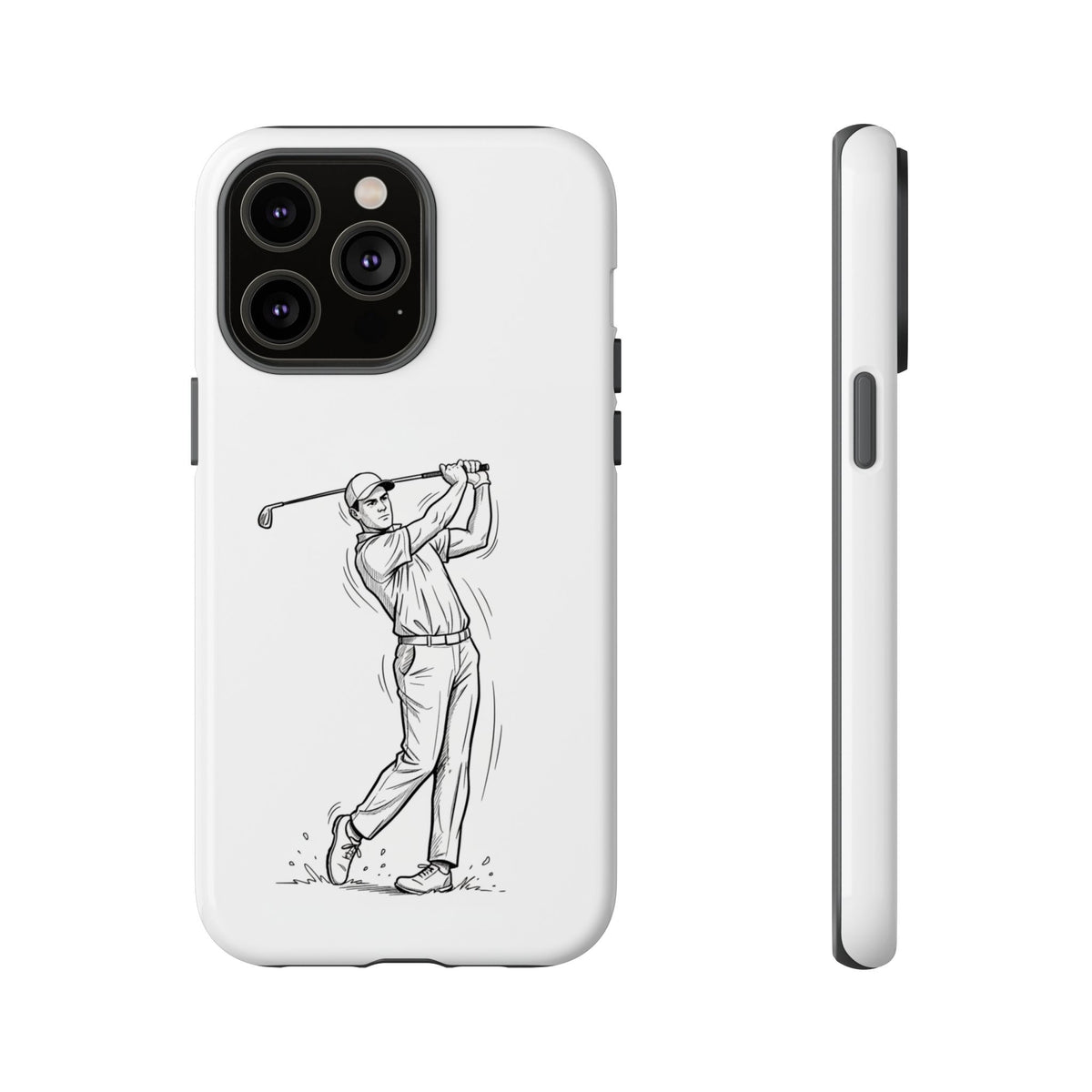 Phone Case, Golf Long Drive Design, Tough Case