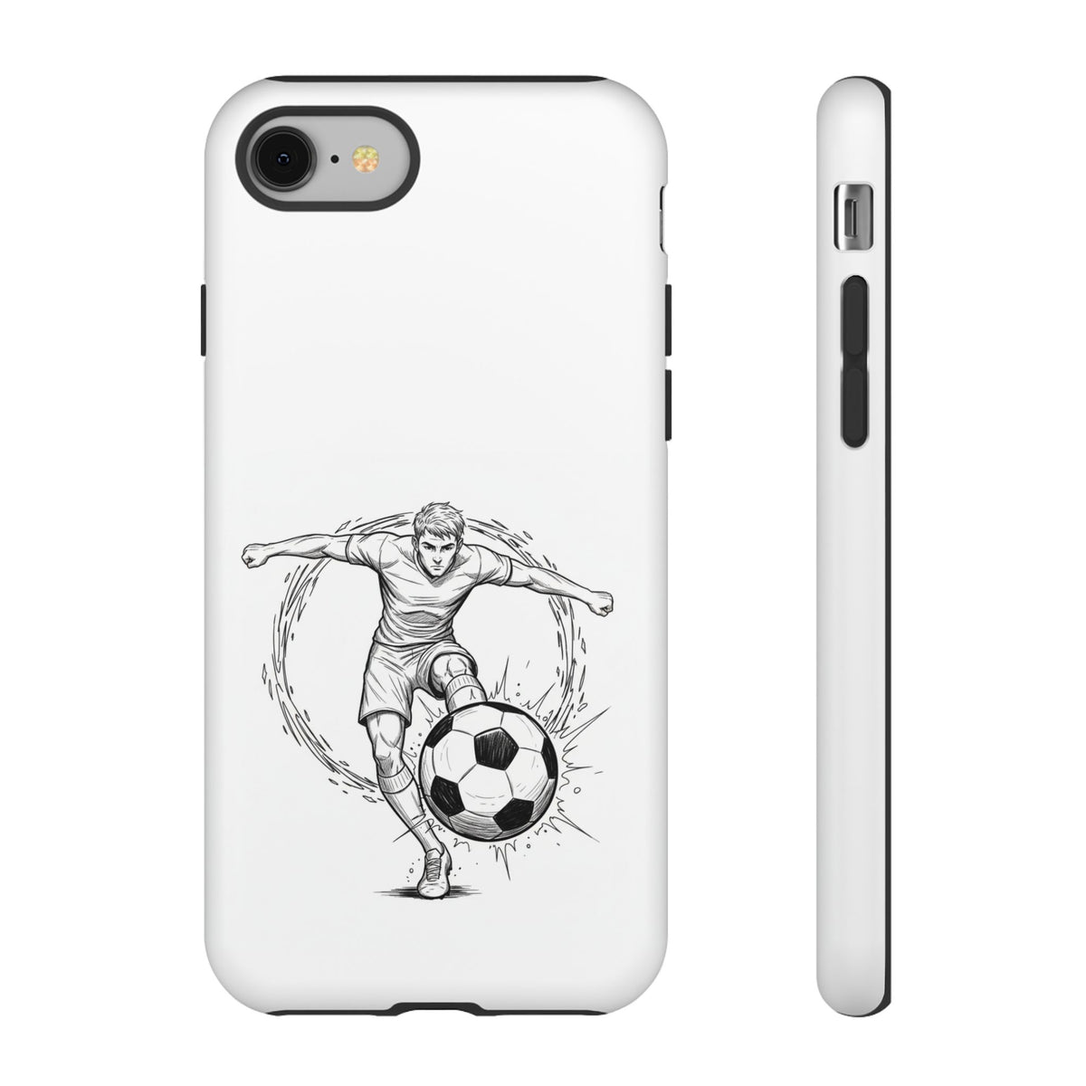 Football Striker Winners Mindset Case