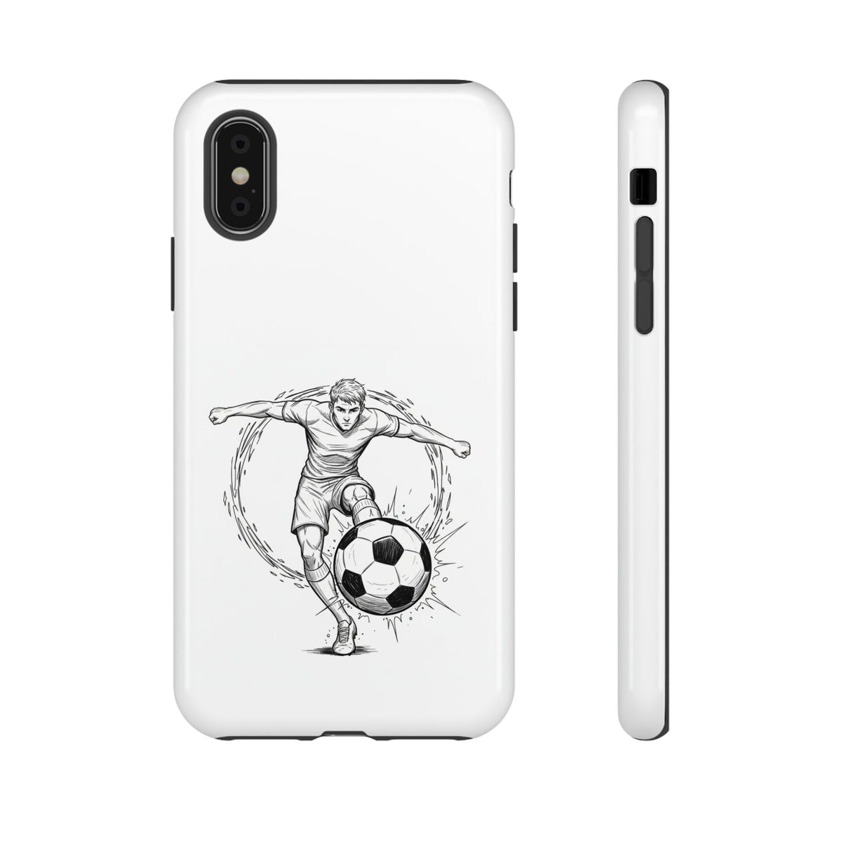 Football Striker Winners Mindset Case