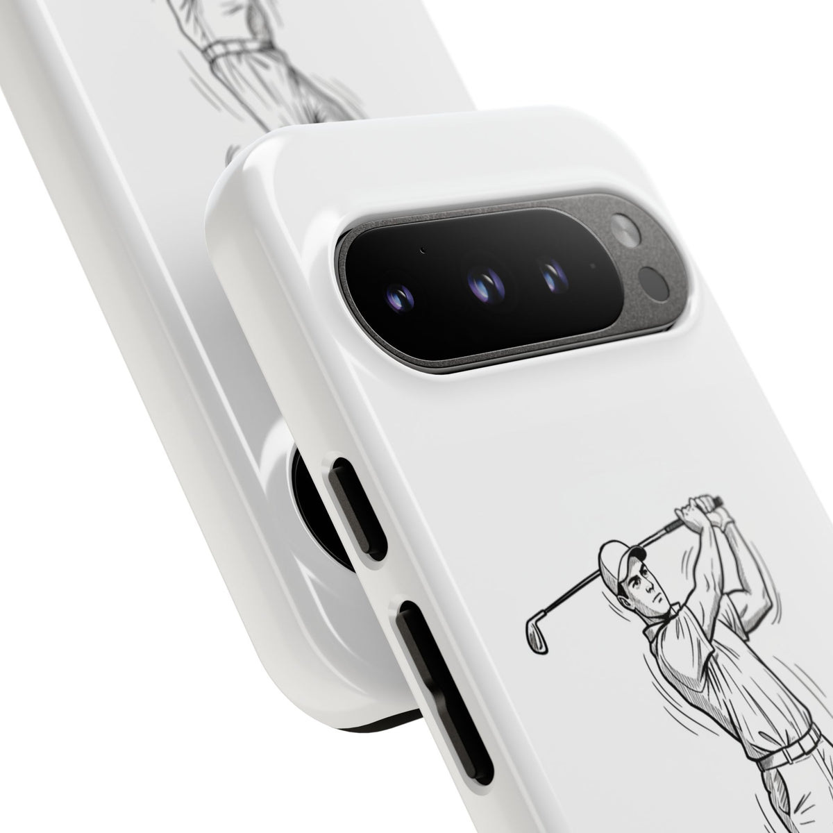 Phone Case, Golf Long Drive Design, Tough Case