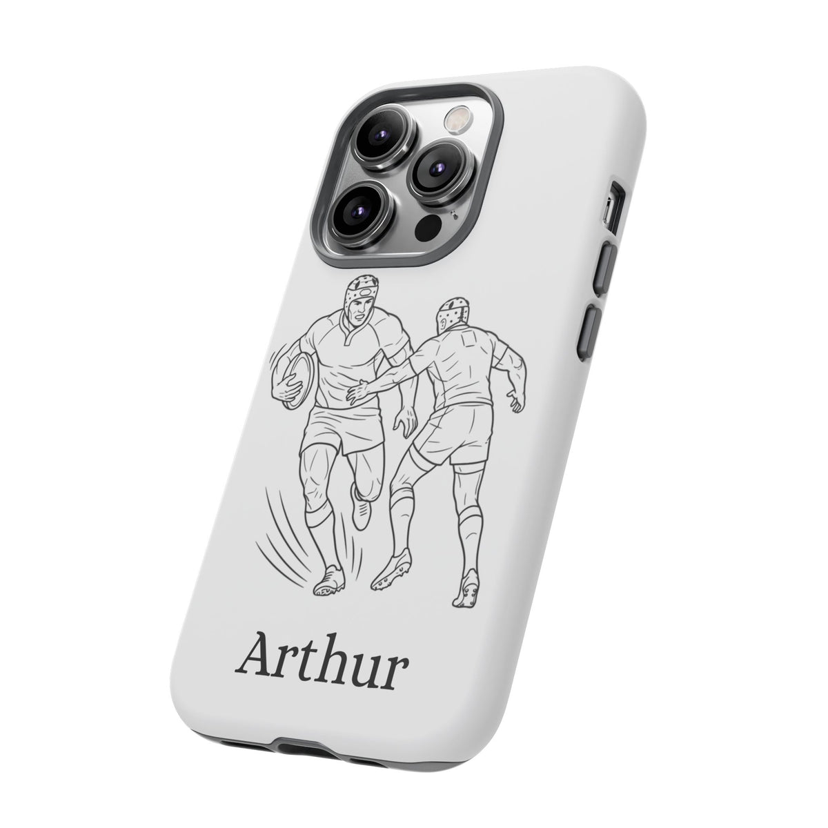Personalised Phone Case, Rugby sidestep, Tough Case,  Custom Name