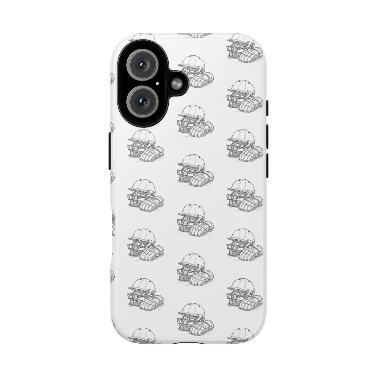 Phone Case Cricket Gear Repeat Pattern,Tough Case