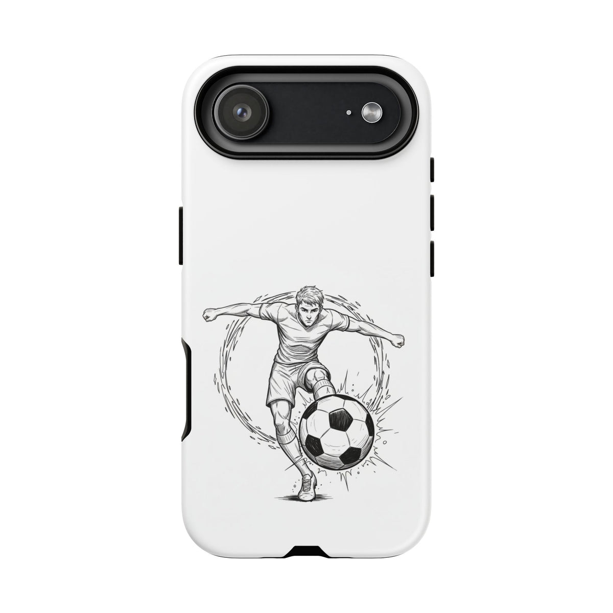 Football Striker Winners Mindset Case