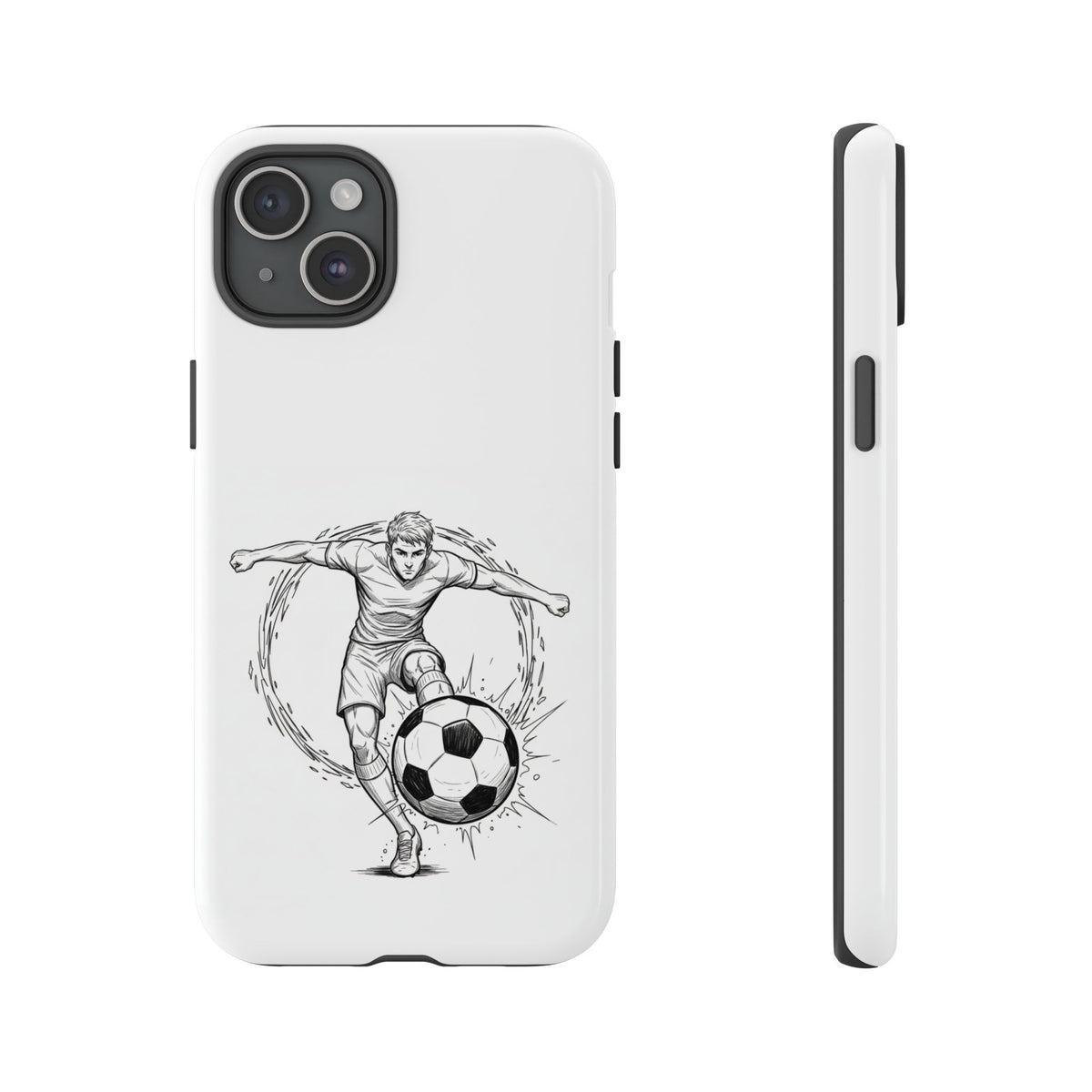 Football Striker Winners Mindset Case