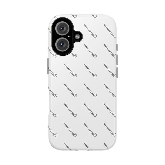 Phone Case, Hockey Stick Pattern, Tough Cases