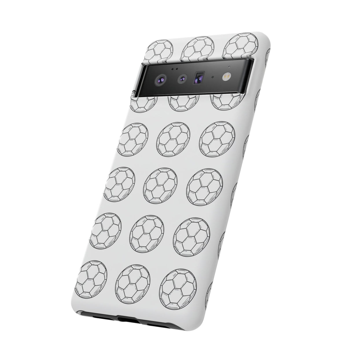 Phone Case, Football Minimalist Football Repeat Design, Tough Case
