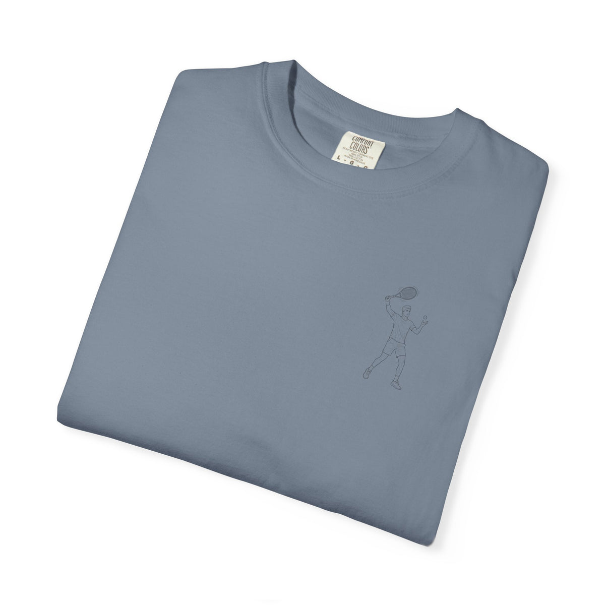 Copy of T shirt, Cricket Batsman Minimalist sketch design