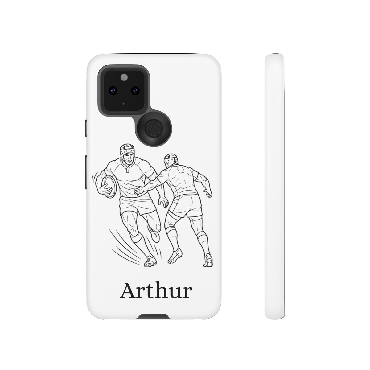 Personalised Phone Case, Rugby sidestep, Tough Case,  Custom Name