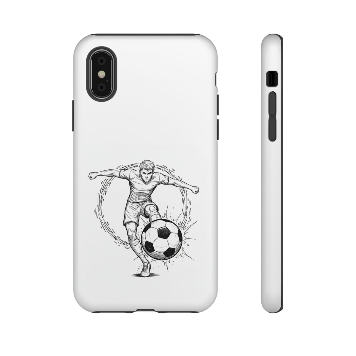 Football Striker Winners Mindset Case