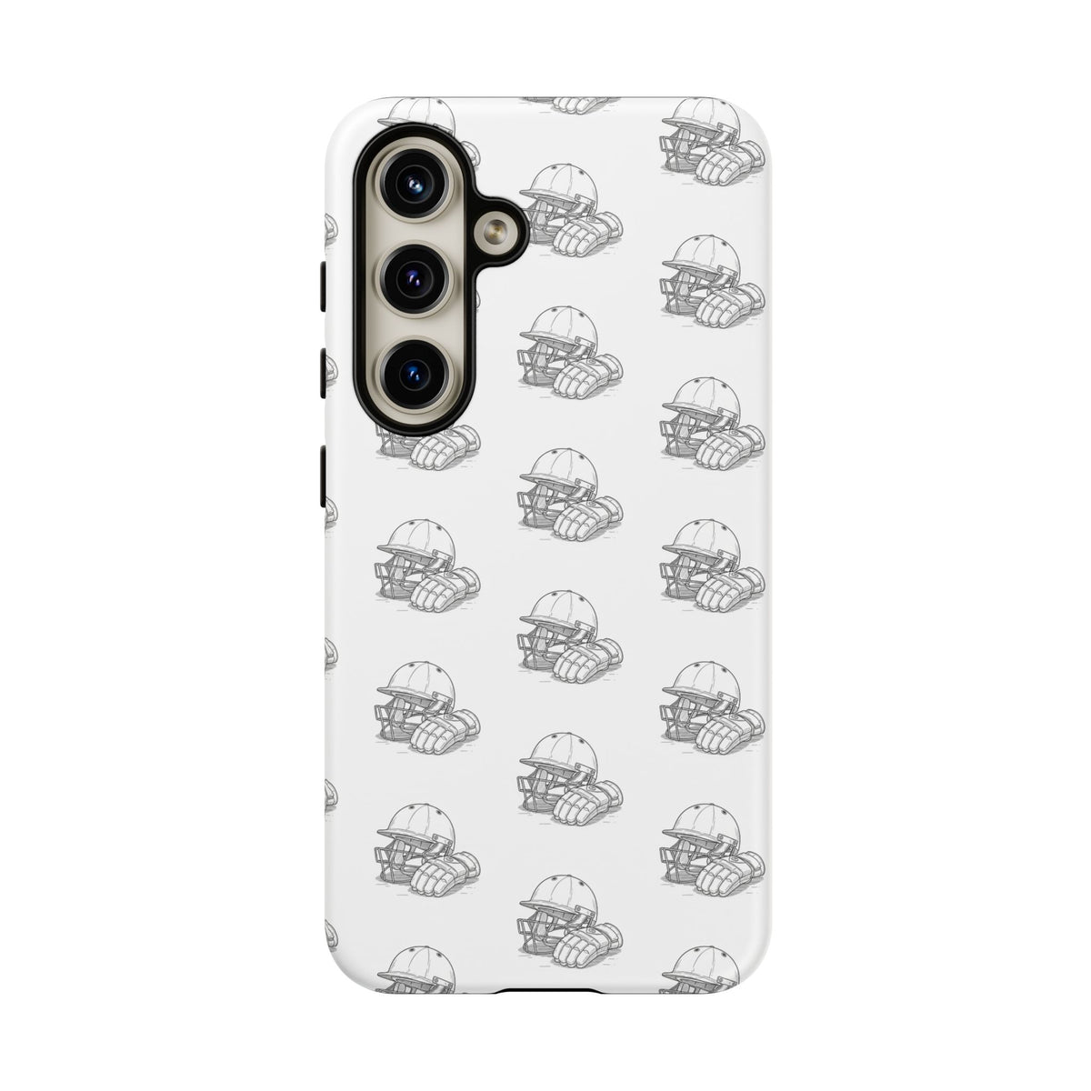 Phone Case Cricket Gear Repeat Pattern,Tough Case