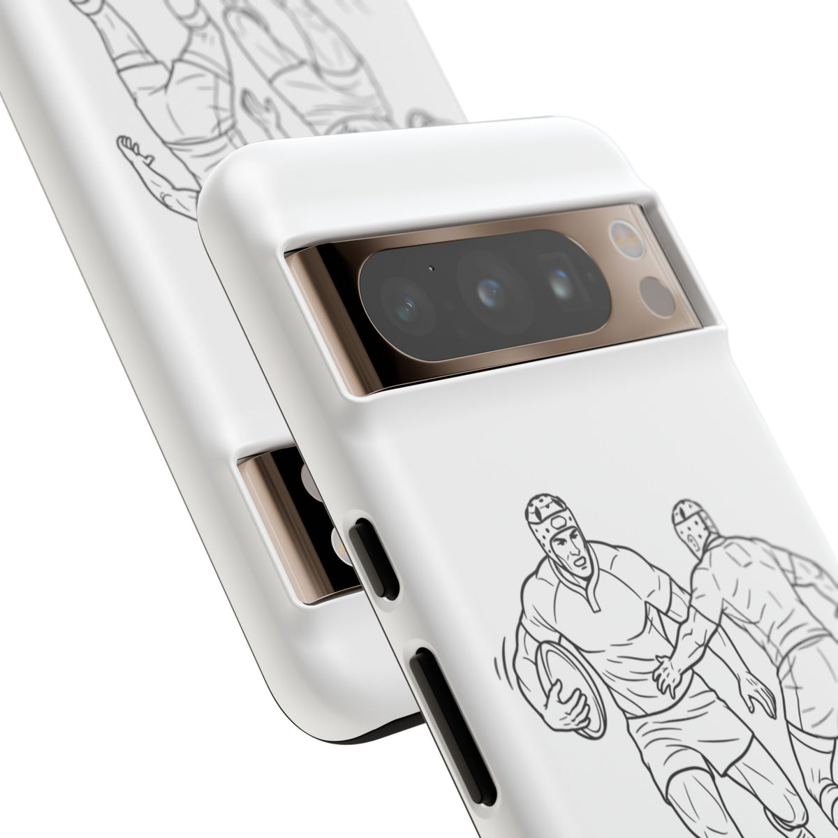 Personalised Phone Case, Rugby sidestep, Tough Case,  Custom Name