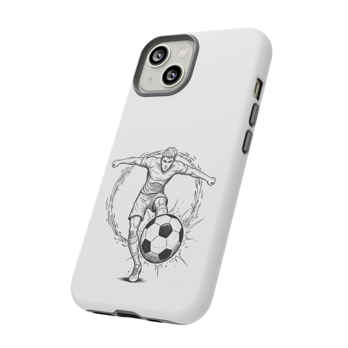 Football Striker Winners Mindset Case