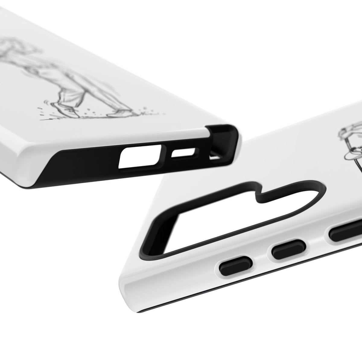 Phone Case, Golf Long Drive Design, Tough Case